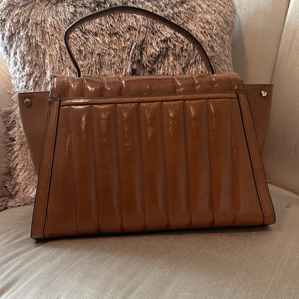 NWT Michael Kors Quilted Satchel - Picture 4 of 11